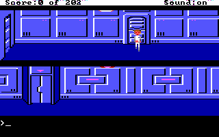 Space Quest: Chapter I - The Sarien Encounter gameplay screenshot