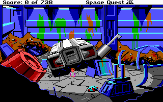 Space Quest III: The Pirates of Pestulon gameplay screenshot