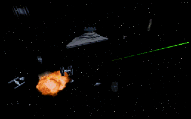 Star Wars: Rebel Assault gameplay screenshot
