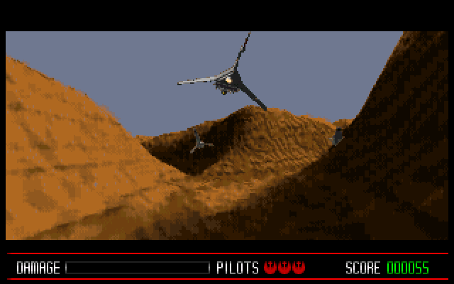 Star Wars: Rebel Assault gameplay screenshot
