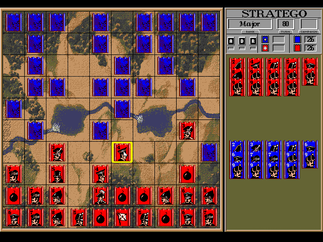 Stratego gameplay screenshot