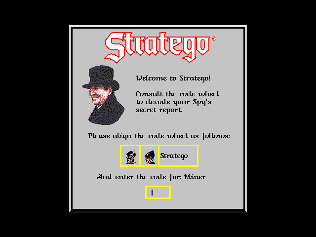 Stratego gameplay screenshot