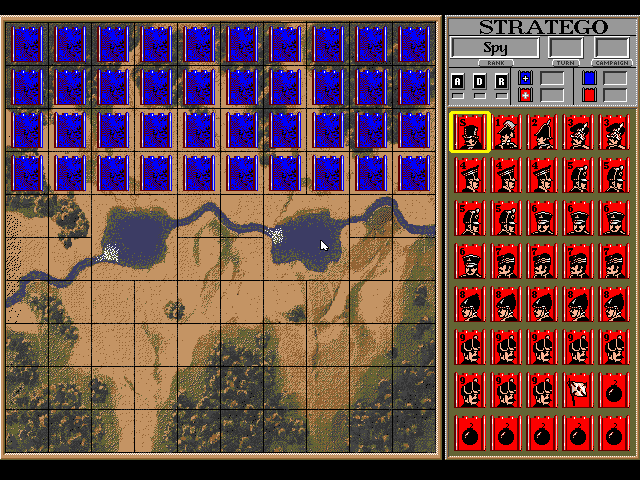 Stratego gameplay screenshot