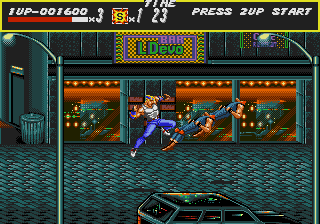 Streets of Rage gameplay screenshot