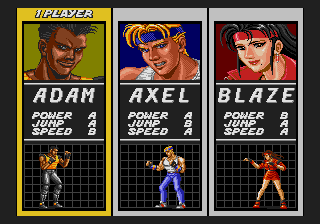 Streets of Rage gameplay screenshot