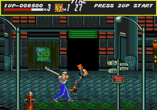 Streets of Rage gameplay screenshot