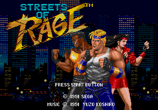 Streets of Rage gameplay screenshot