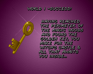 Superfrog gameplay screenshot
