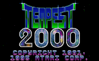 Tempest 2000 gameplay screenshot