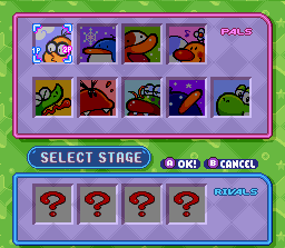 Tetris Attack gameplay screenshot