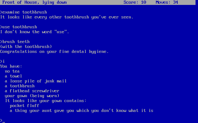 The Hitchhiker's Guide to the Galaxy gameplay screenshot