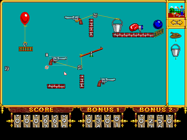 The Incredible Machine gameplay screenshot