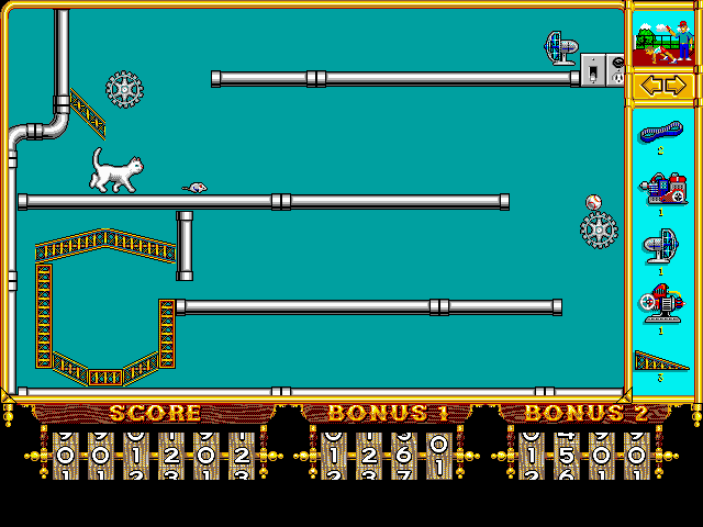 The Incredible Machine gameplay screenshot