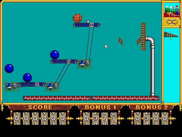 The Incredible Machine gameplay screenshot