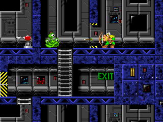 The Lost Vikings gameplay screenshot
