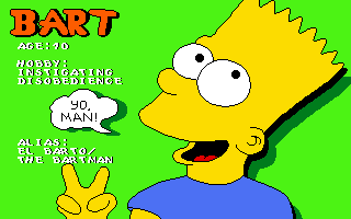 The Simpsons gameplay screenshot
