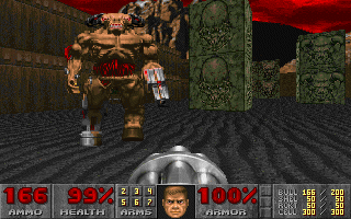 The Ultimate Doom gameplay screenshot
