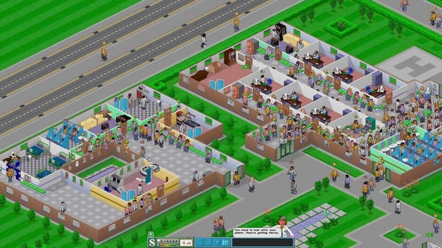 Theme Hospital gameplay screenshot