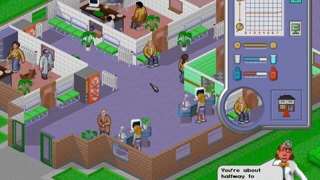 Theme Hospital gameplay screenshot
