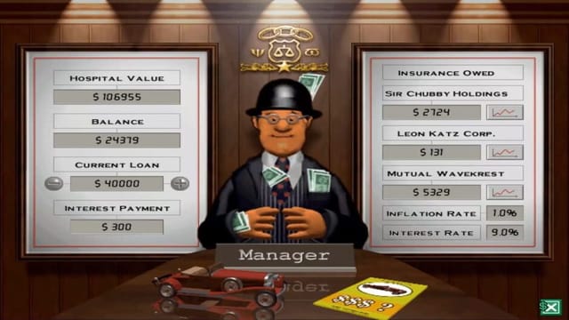 Theme Hospital gameplay screenshot