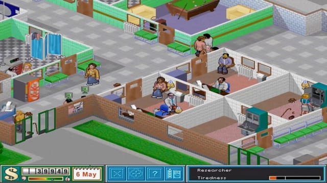 Theme Hospital gameplay screenshot