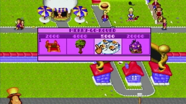 Theme Park gameplay screenshot
