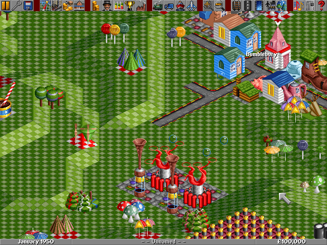 Transport Tycoon Deluxe gameplay screenshot
