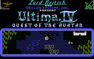 Ultima IV: Quest of the Avatar gameplay screenshot