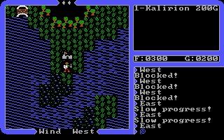 Ultima IV: Quest of the Avatar gameplay screenshot