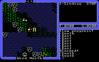 Ultima IV: Quest of the Avatar gameplay screenshot