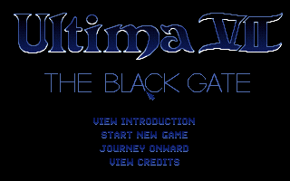 Ultima VII: The Black Gate gameplay screenshot