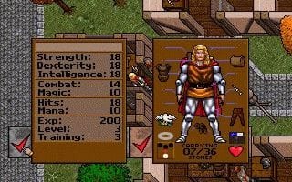 Ultima VII: The Black Gate gameplay screenshot