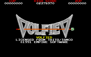 Volfied gameplay screenshot