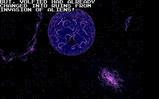Volfied gameplay screenshot