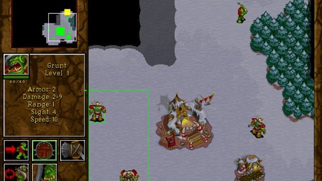 WarCraft II: Tides of Darkness gameplay screenshot
