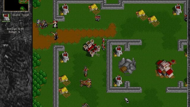 WarCraft II: Tides of Darkness gameplay screenshot