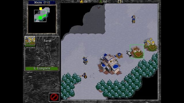 WarCraft II: Tides of Darkness gameplay screenshot