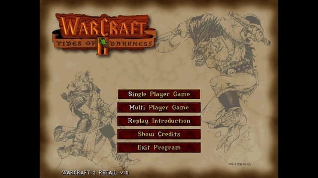 WarCraft II: Tides of Darkness gameplay screenshot