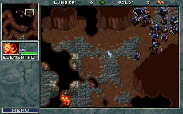 WarCraft: Orcs & Humans gameplay screenshot