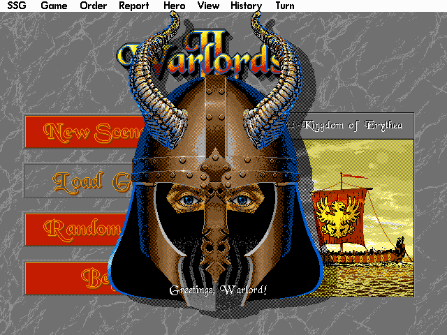 Warlords II gameplay screenshot