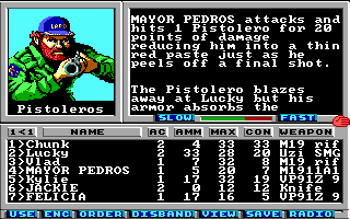 Wasteland gameplay screenshot