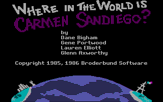 Where in the World Is Carmen Sandiego? gameplay screenshot