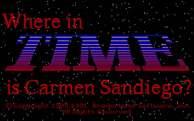 Where in Time Is Carmen Sandiego? gameplay screenshot
