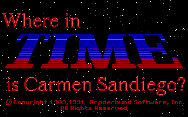 Where in Time Is Carmen Sandiego? gameplay screenshot