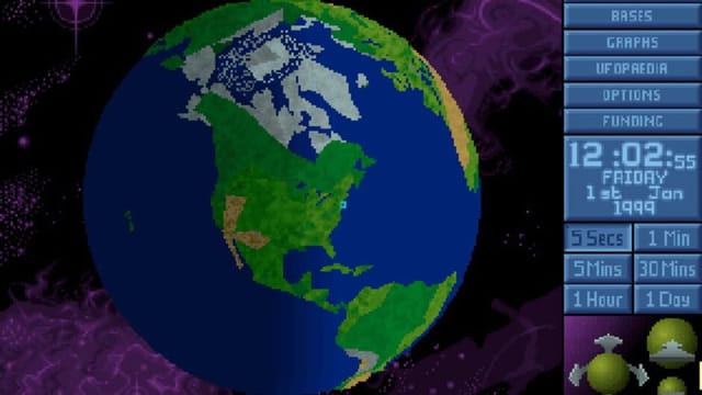 X-COM: UFO Defense gameplay screenshot