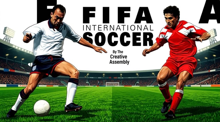 FIFA International Soccer gameplay thumbnail