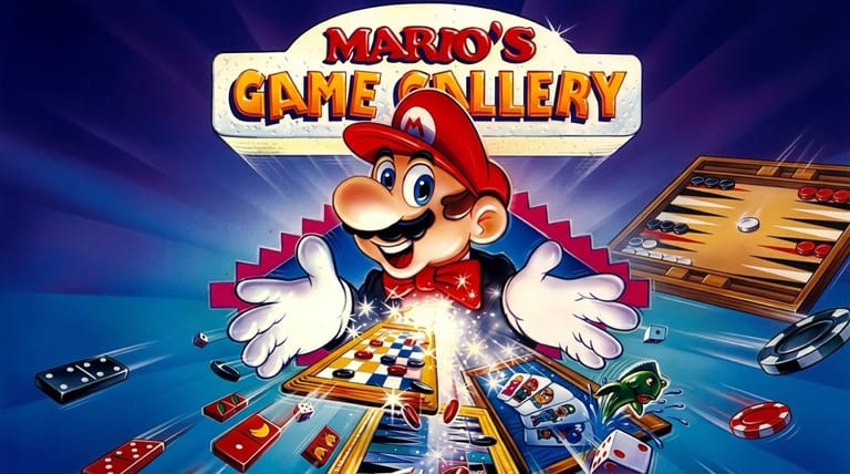 Mario's Game Gallery gameplay thumbnail