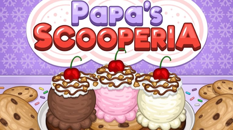 Papa's Scooperia gameplay thumbnail