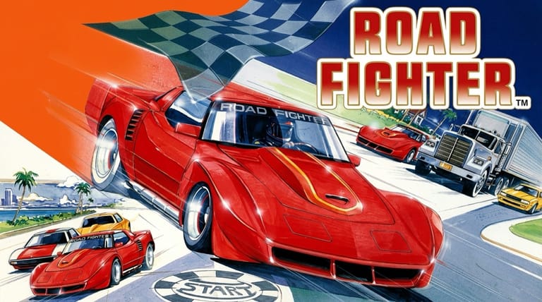 Road Fighter gameplay thumbnail