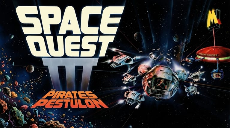 Space Quest III: The Pirates of Pestulon gameplay thumbnail